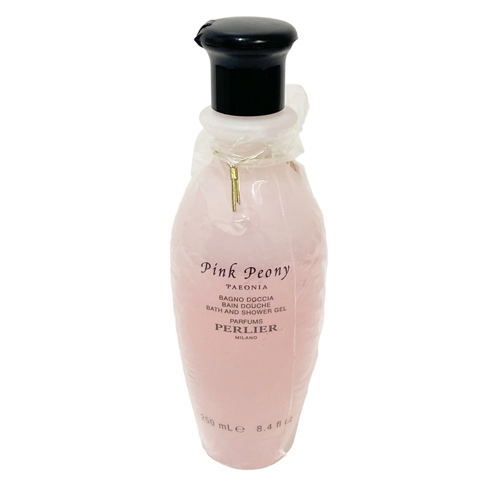 Perlier Pink Peony Bath & Shower Gel 8.4 fl. oz. New and Sealed Skincare Beauty